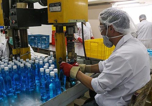 تولید محلول ضدعفونی کننده در استان سمنان ۱۹ برابر شد