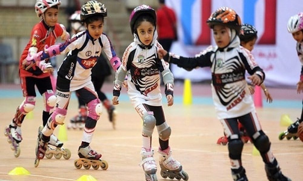 نائب قهرمانی دختر سمنانی در رشته اسکیت