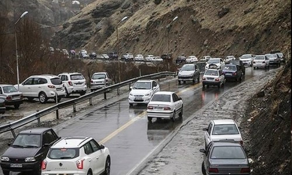 ترافیک پر حجم و نیمه سنگین در جاده های سمنان