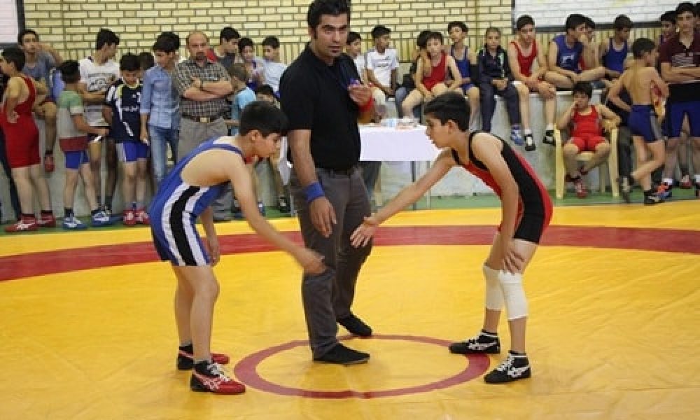 برگزاری مسابقات کشتی المپیاد نخبگان استان سمنان