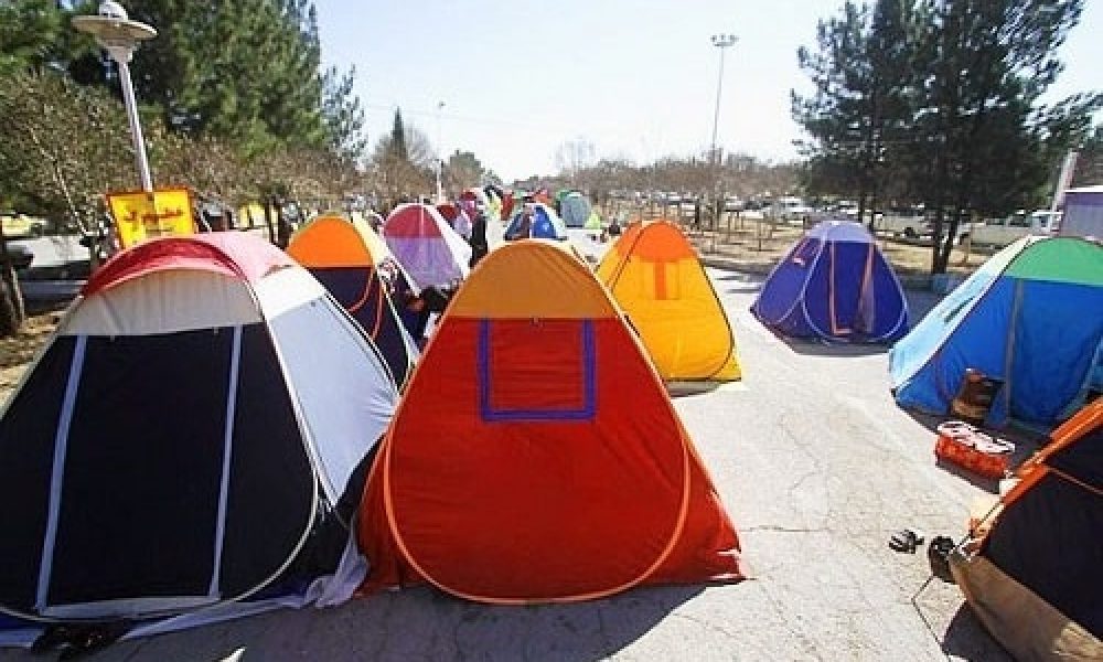 تجهیز کمپ «سلام»، خدمتی برای رفاه مسافران