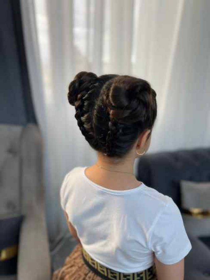 بافت موی دخترانه