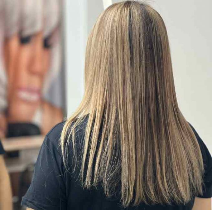 رنگ مو در سمنان