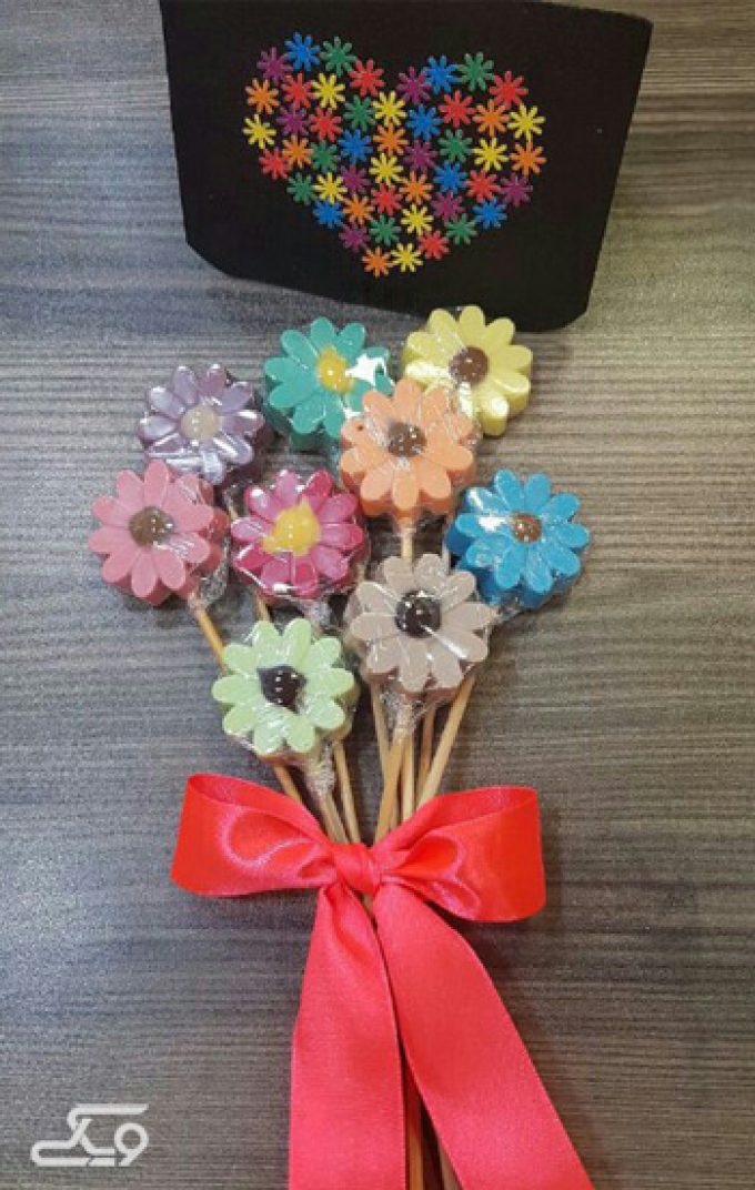 دسته گل شکلات