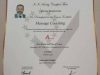 training certificate 