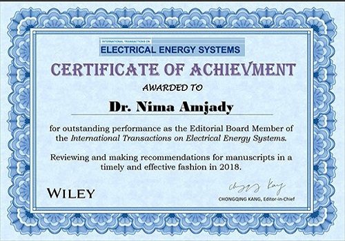 پروفسور امجدی یکی از برترین نخبگان علمی جهان