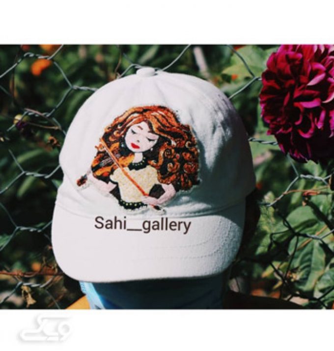 گلدوزی کلاه