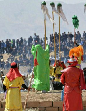 مراسم تعزیه خوانی