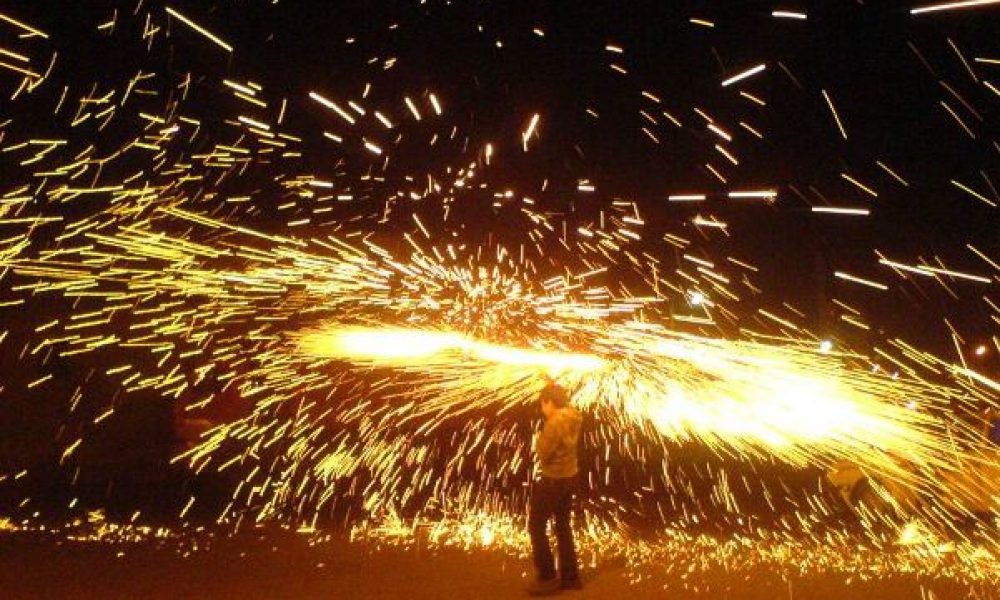 برگزاری آیین چهارشنبه‌سوری سنتی در سمنان