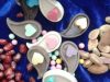 شکلات طرح ترمه و تزیین قلب