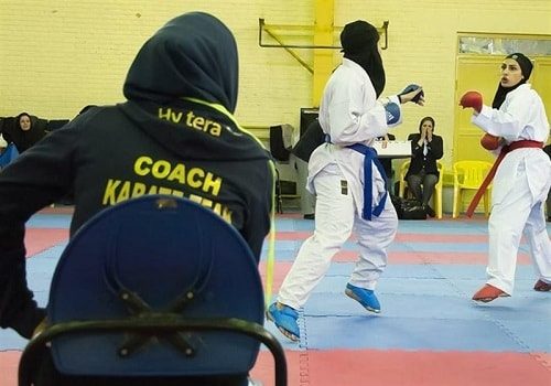 صعود تیم کاراته بانوان به مرحله نیمه نهایی لیگ برتر کشور
