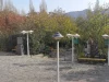 حیاط خانه معلم شهمیرزاد
