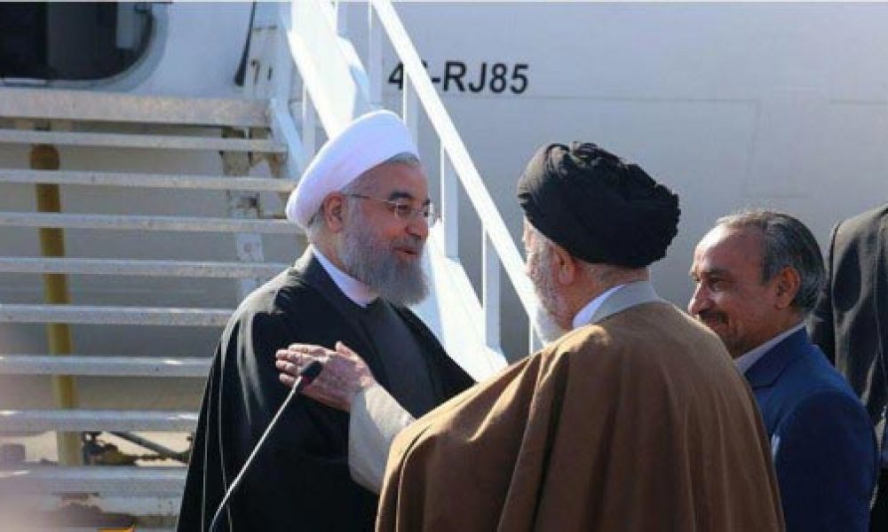 رییس جمهور وارد فرودگاه سمنان شد