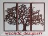  تهسه و ساخت تابلوهای دیواری چوبی 